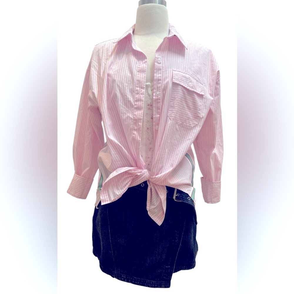 Studio Light Pink Button-Down Shirt - image 2